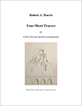 Four Short Prayers SATB choral sheet music cover